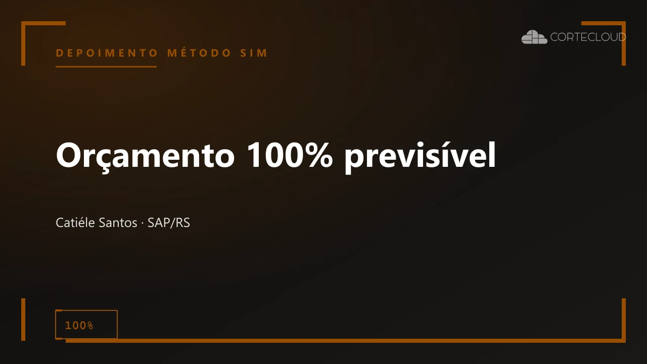 Catiéle Santos (SAP/RS): Cozinha com Orçamento 100% Previsível