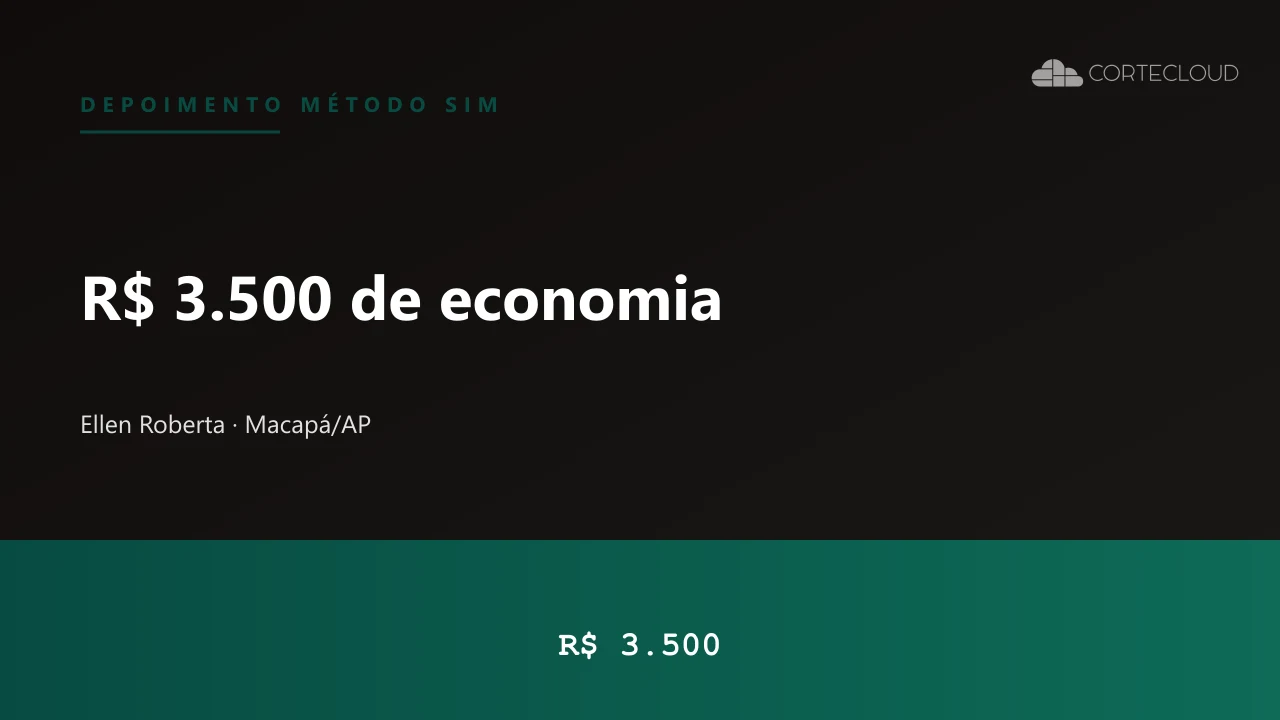 Ellen Roberta (Macapá/AP): Economia de R$ 3.500 no Mercado Convencional